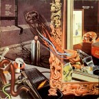 (Detr&aacute;s del LP) Por David McMacken 